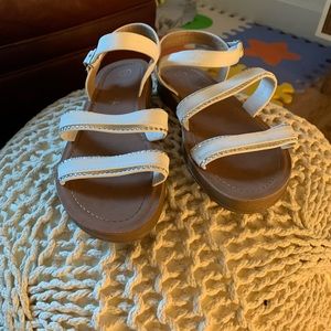 White Jeweled Sandals